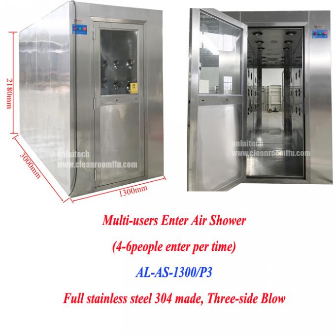 La venta al por mayor modificó la ducha de aire para requisitos particulares rápida del cargo de la puerta del rollo