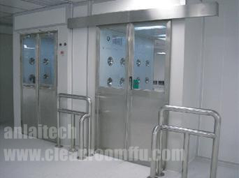 China Sitio de ducha automático de aire del cargo de la puerta doble proveedor