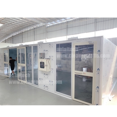 China Sitio limpio modular de China de la clase 8 para la fábrica de la mascarilla proveedor