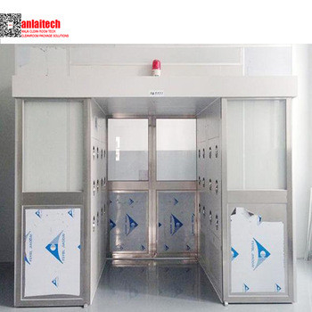 China Puerta del rodillo/recinto limpio de la ducha de aire del cargo del sitio de ducha de aire de la puerta deslizante proveedor