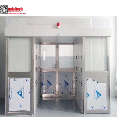 China Sitio de la cerradura de la ducha de aire con el sistema de la puerta automáticamente deslizante proveedor